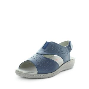 Kiarflex Kade Womens Sandals - Navy (9043222954207) (7024238526632)