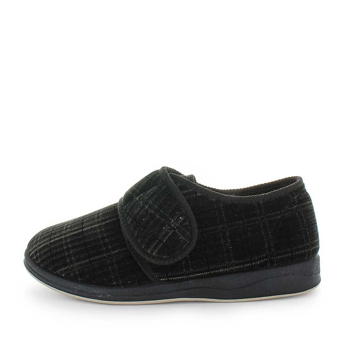 Panda Eli Men's Slippers - Grey Check (9005719027935)
