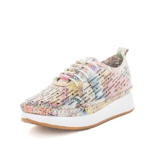 Soft Tread Blast Women's Sneakers - Beige Print