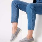 Soft Tread Allino Bonna Womens Slip Ons - Grey (9002757095647)