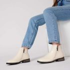 Soft Tread Allino Butina Womens Slip Ons - Cream (9011169525983)