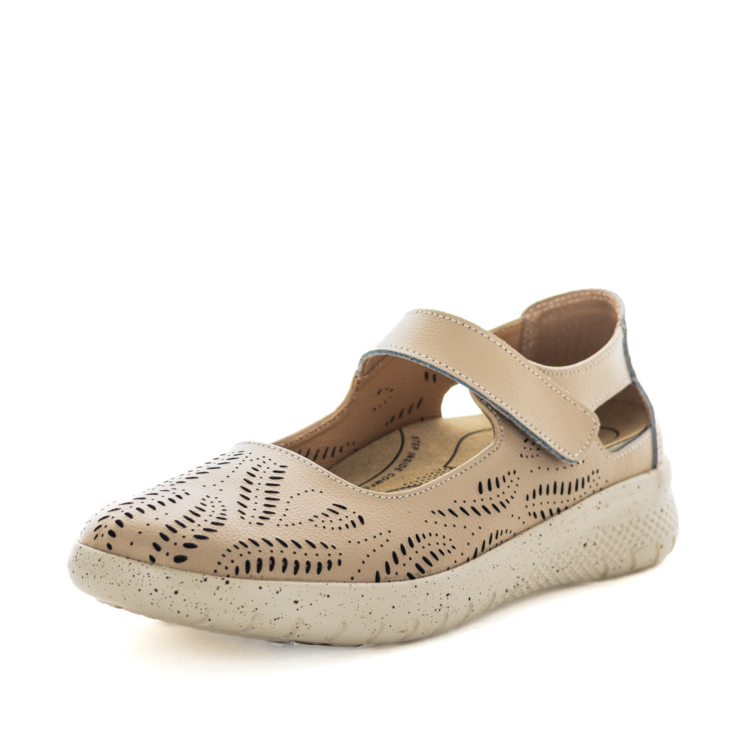 Chaz-BGE-02 Just Bee Chaz Womens Flats (9100322865375)