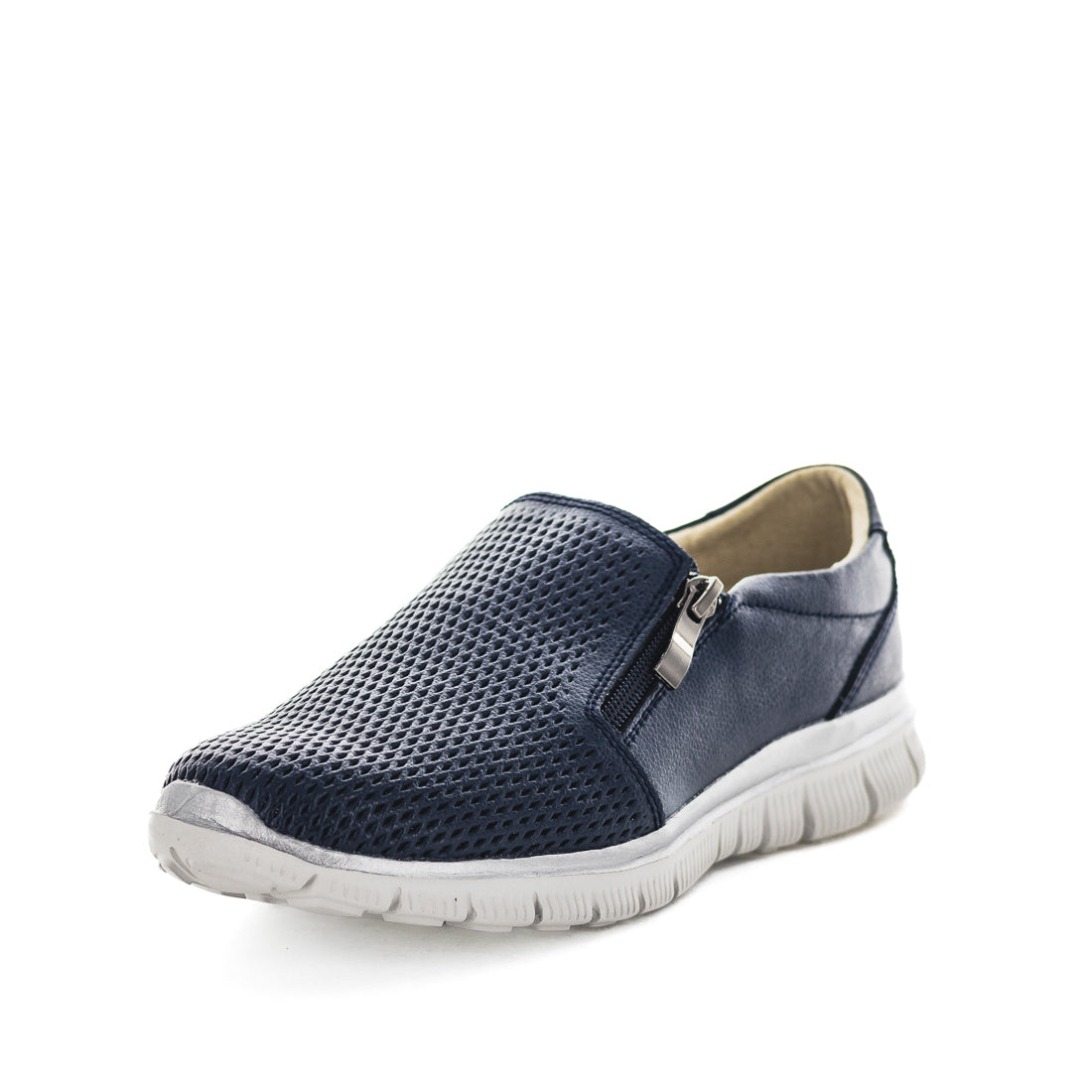 Ciggy-NVY-02 Just Bee Ciggy Womens Slip Ons (8997312495839)