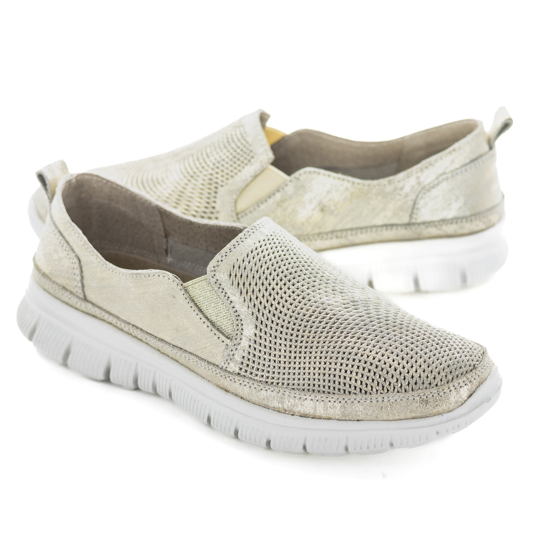 Just Bee Curves Womens Slip Ons (9085612818655)