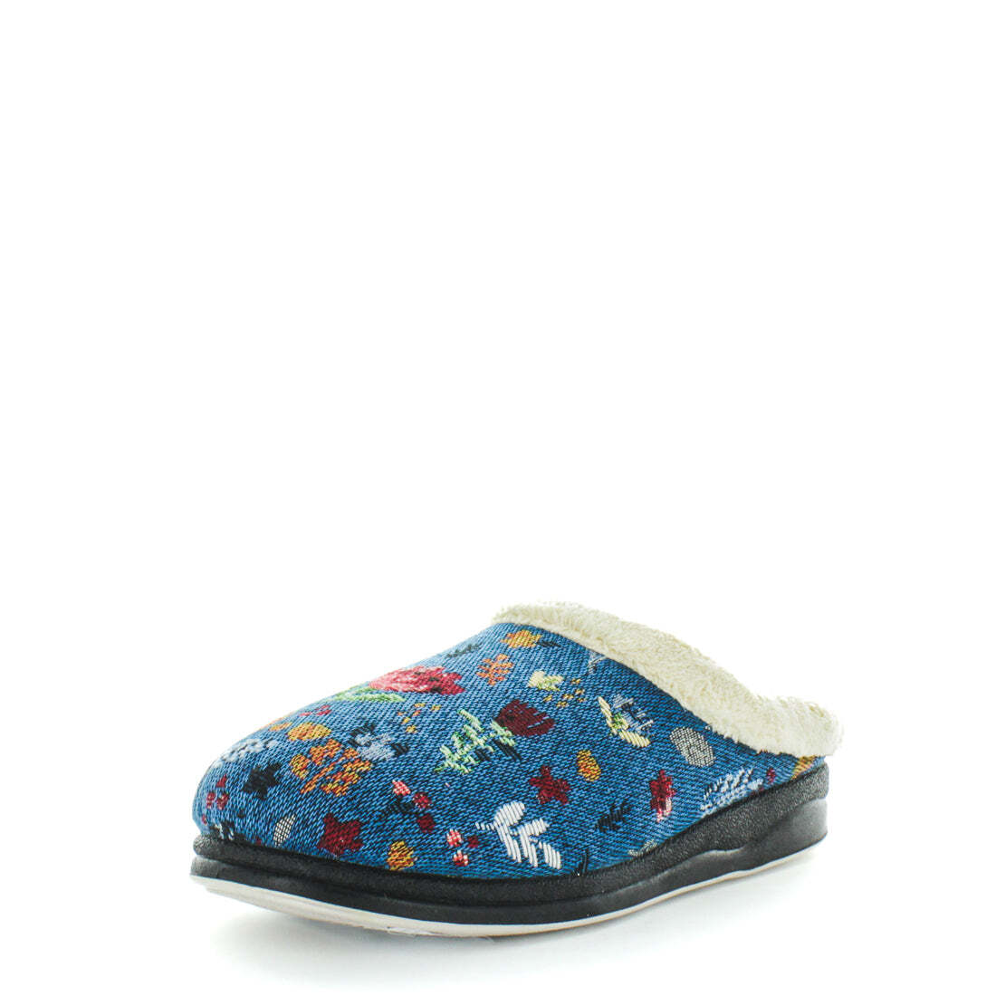 ENDY-BlueEmbroidery-10_2 Panda Endy Women's Slippers - Blue Embroidery (9005720666335)