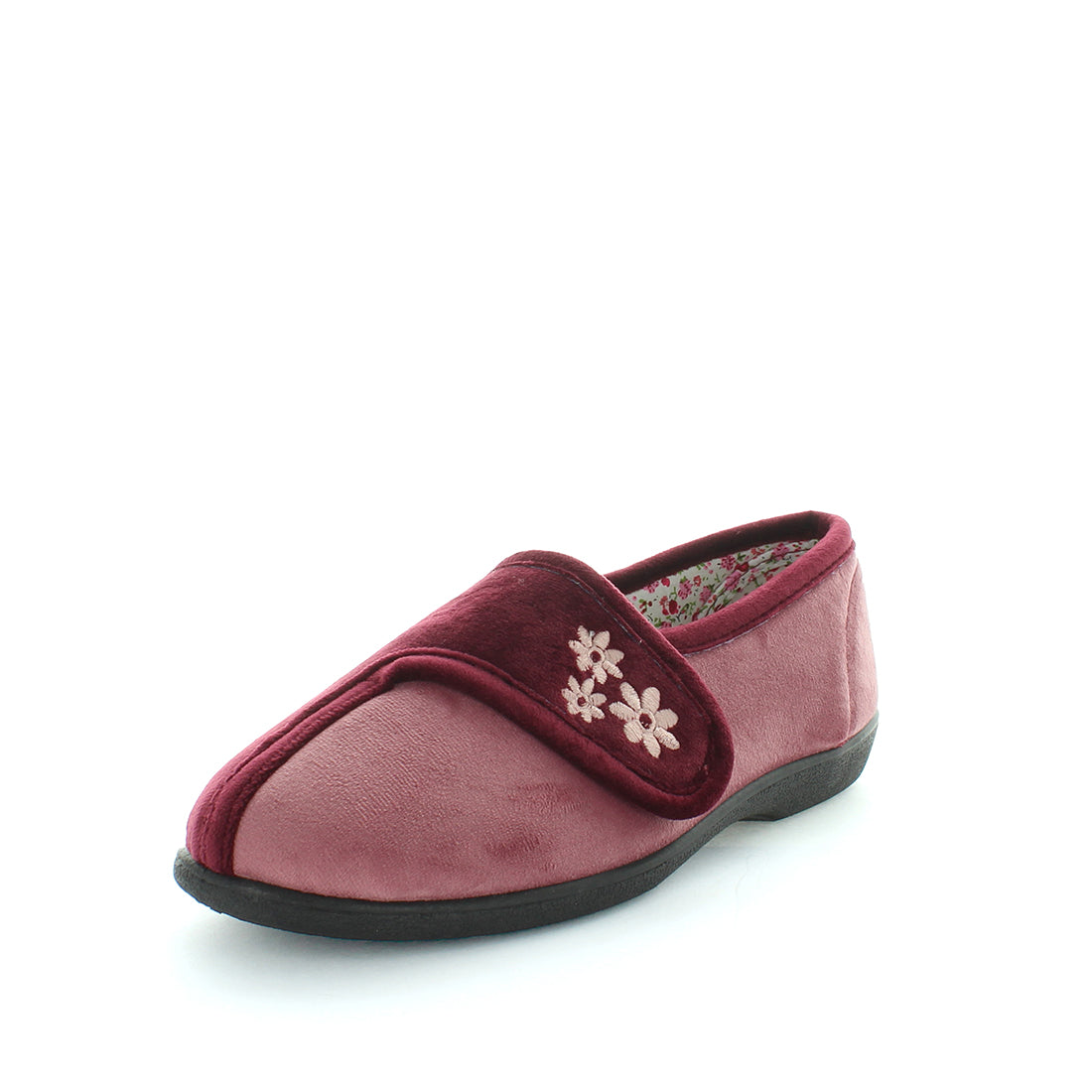 EZALIA_pink02 Panda Ezalia Women's Slippers - Burgundy Pink (9005720076511)