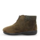 Panda Eclaire Women's Bootie Slippers - Brown (9003572003039)