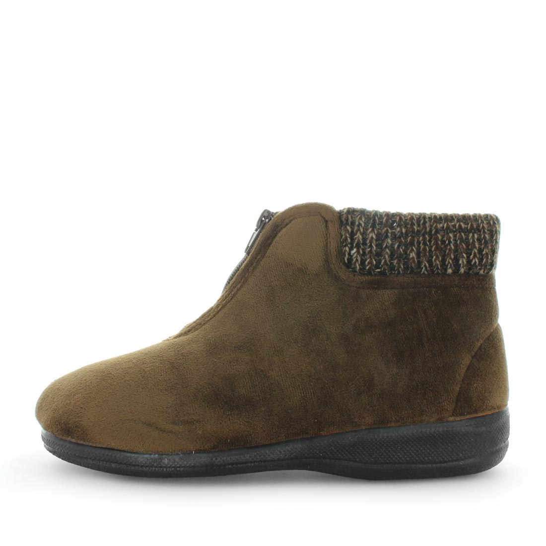 Panda Eclaire Women's Bootie Slippers - Brown (9003572003039)