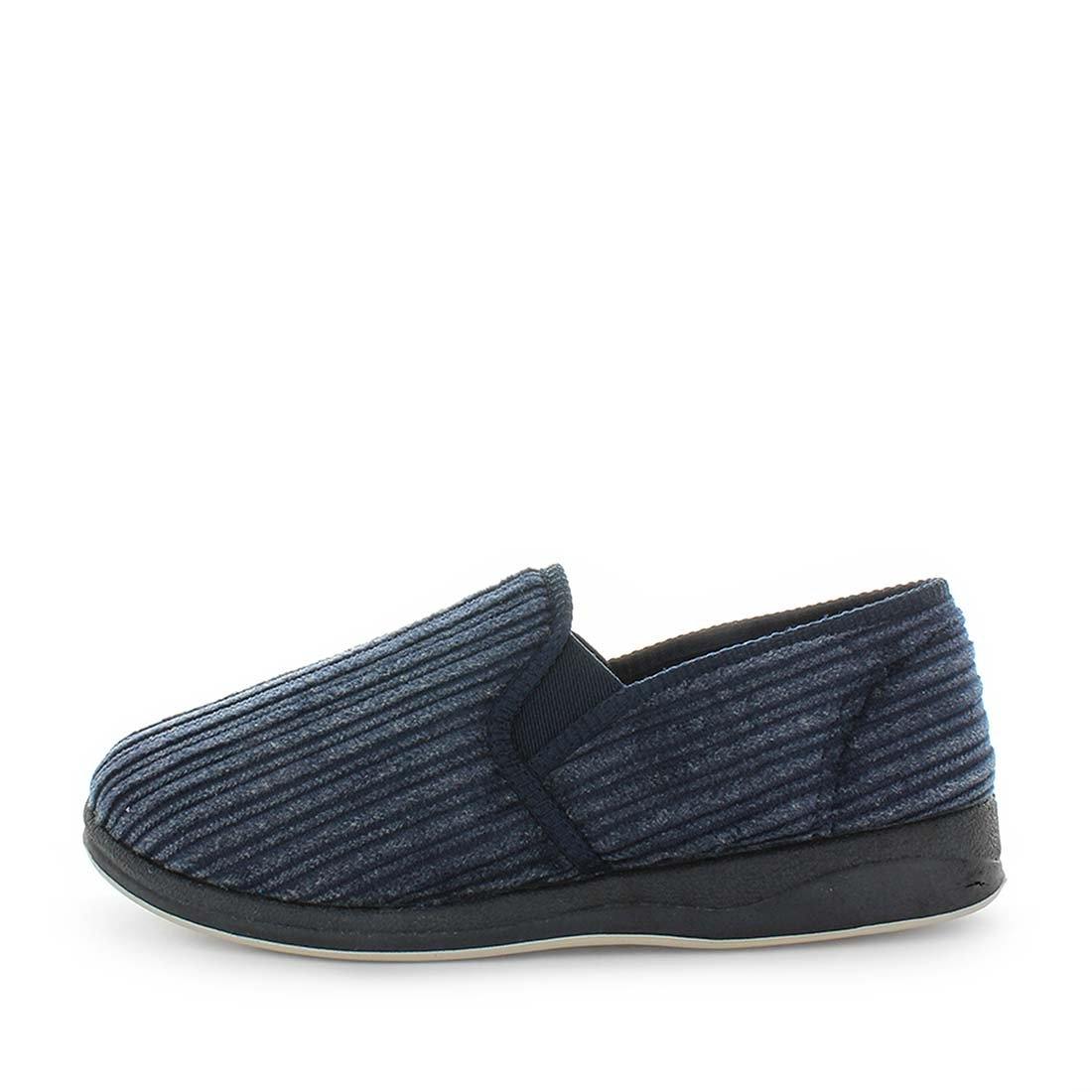 Panda Eden Men's Slippers - Navy (9003572723935)