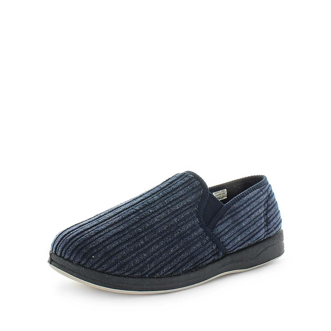 Eden_nvy_02_1 Panda Eden Men's Slippers - Navy (9003572723935)