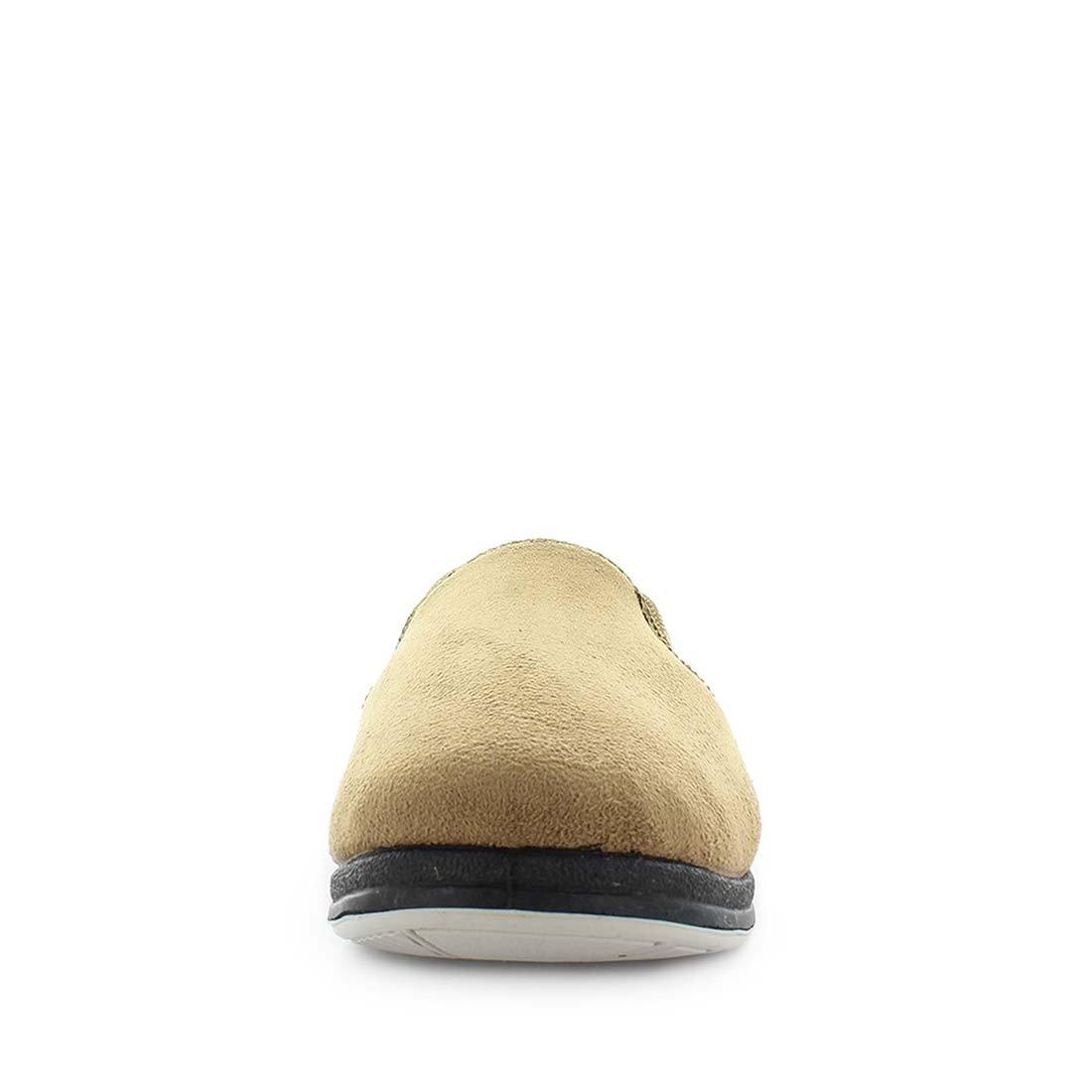 Panda Eden Men's Slippers - Tan Suede (9005719126239)
