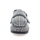 Panda Edison Women's Slippers - Grey Check (9022275584223)