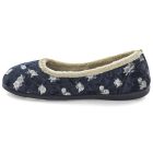 Panda Elgin Women's Slippers - Black Floral (9005720928479)