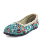 Panda Elgin Women's Slippers - Green Floral (9005720895711)