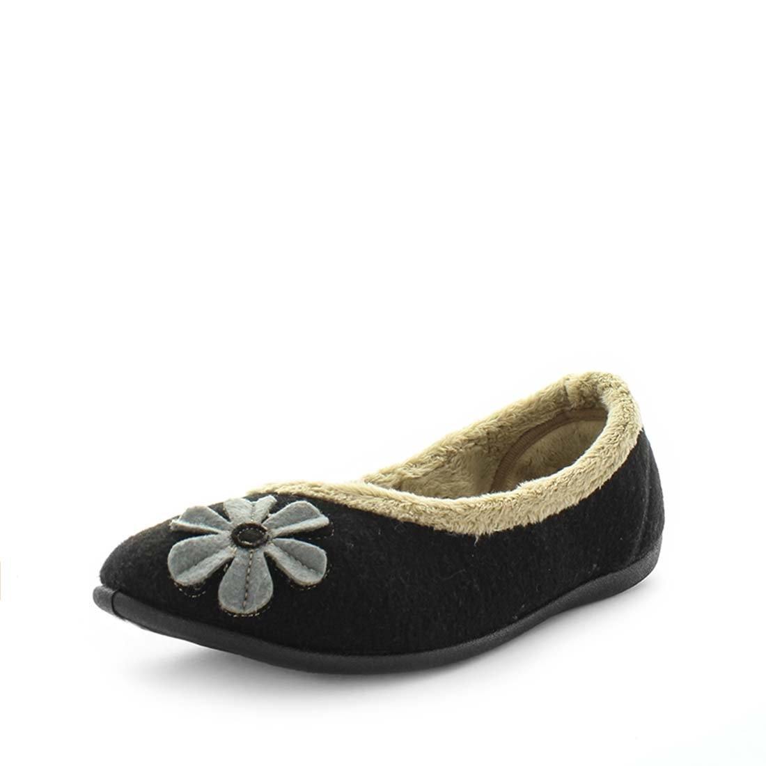 Elgin_blk_02_1 Panda Elgin Women's Slippers - Black (9003571249375)