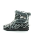 Panda Ellidy Women's Bootie Slippers - Grey Leopard (9005720436959)