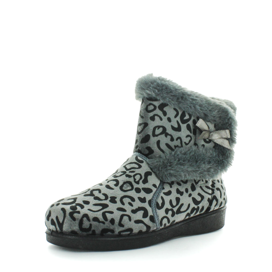 Ellidy_GreyLeopard02 Panda Ellidy Women's Bootie Slippers - Grey Leopard (9005720436959)