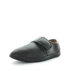 Panda Elton Men's Slippers - Black Smooth (9005720338655)