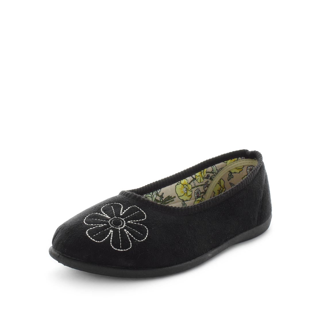 Emaria_blk02 Panda Emaria Women's Slippers - Black (9003590254815)