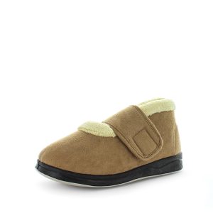 Panda Emee Women's Slippers - Camel (9003572297951)