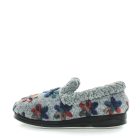 Panda Emille Women's Slippers - Grey Embroidery (9005720568031)