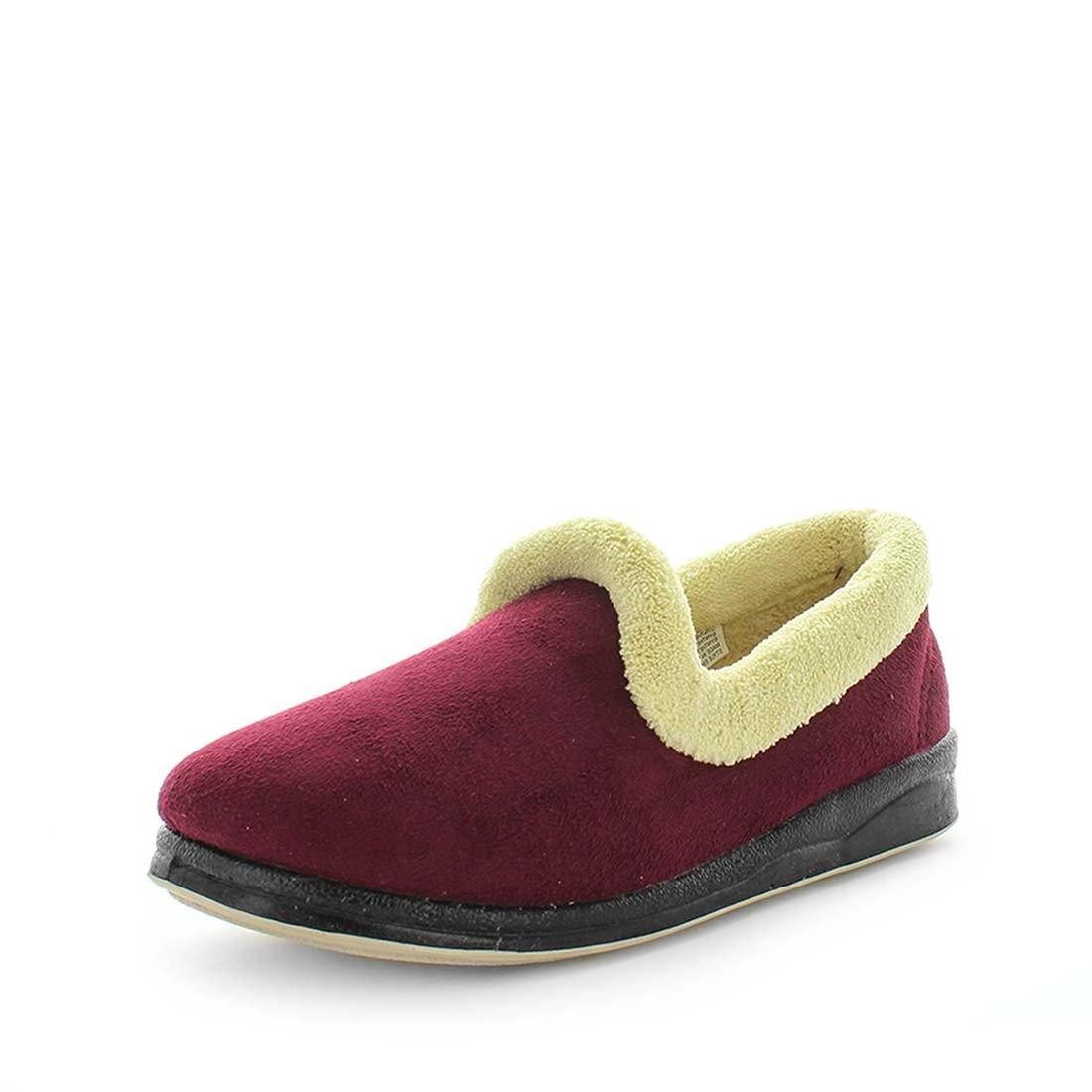 Emille_burg_02_1 Panda Emille Women's Slippers - Burgundy (9003572068575)
