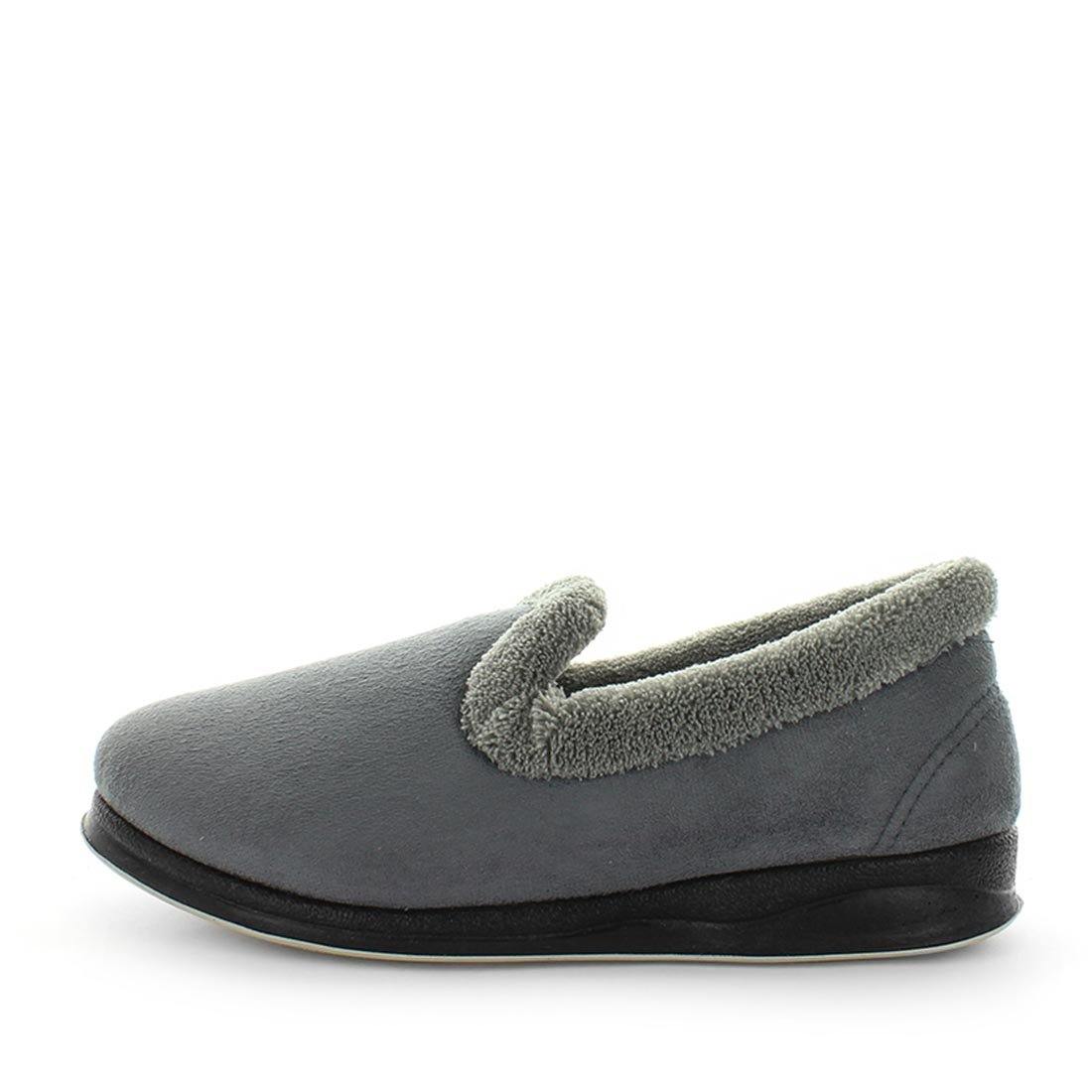 Panda Emille Women's Slippers - Charcoal Grey (9003572461791)