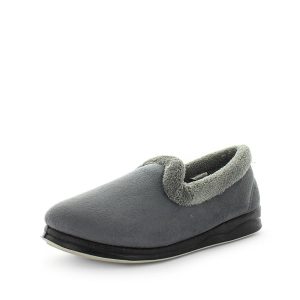 Panda Emille Women's Slippers - Charcoal Grey (9003572461791)