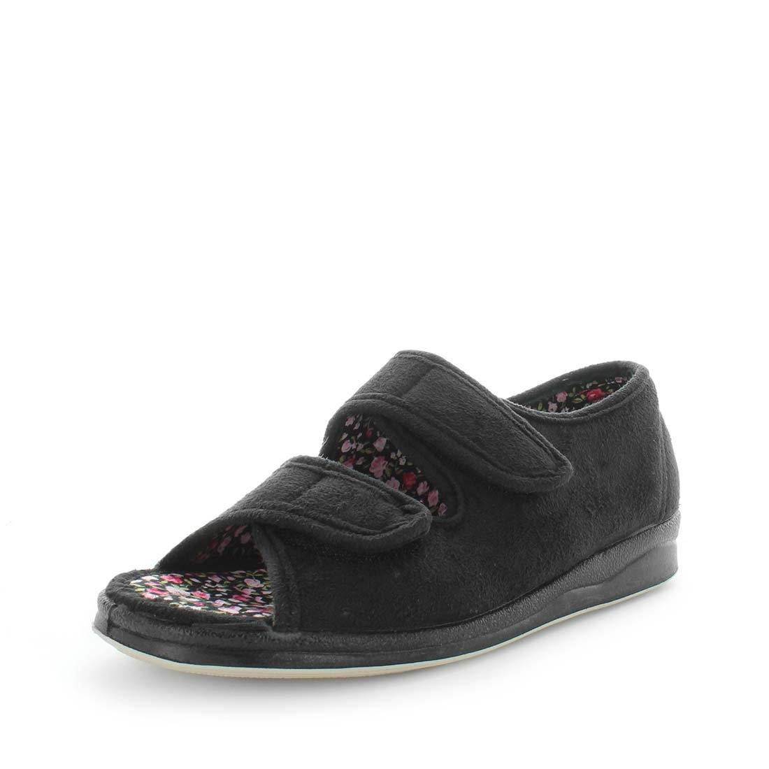 Entice_blk_02_1 Panda Entice Women's Slippers - Black (9003571740895)