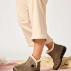 Panda Eugenia Women's Bootie Slippers - Khaki (9003593466079)