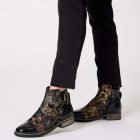 Zola Hearty Womens Boots - Black Patent (9002733207775)