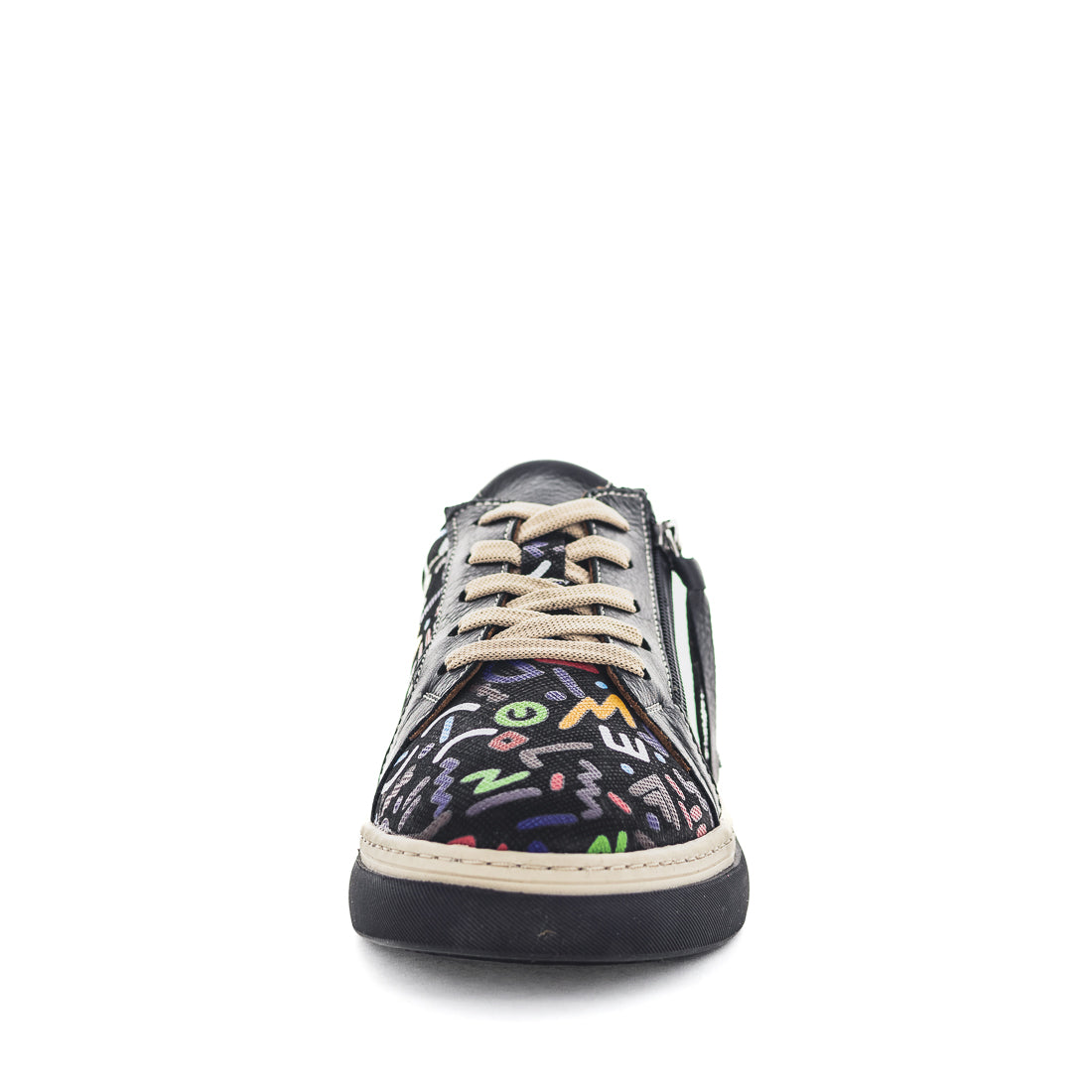 Zola Herby Womens Sneakers - Black Print (9022254579935)