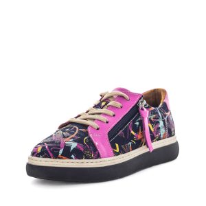 Zola Herby Womens Sneakers - Pink Print (9022254711007)