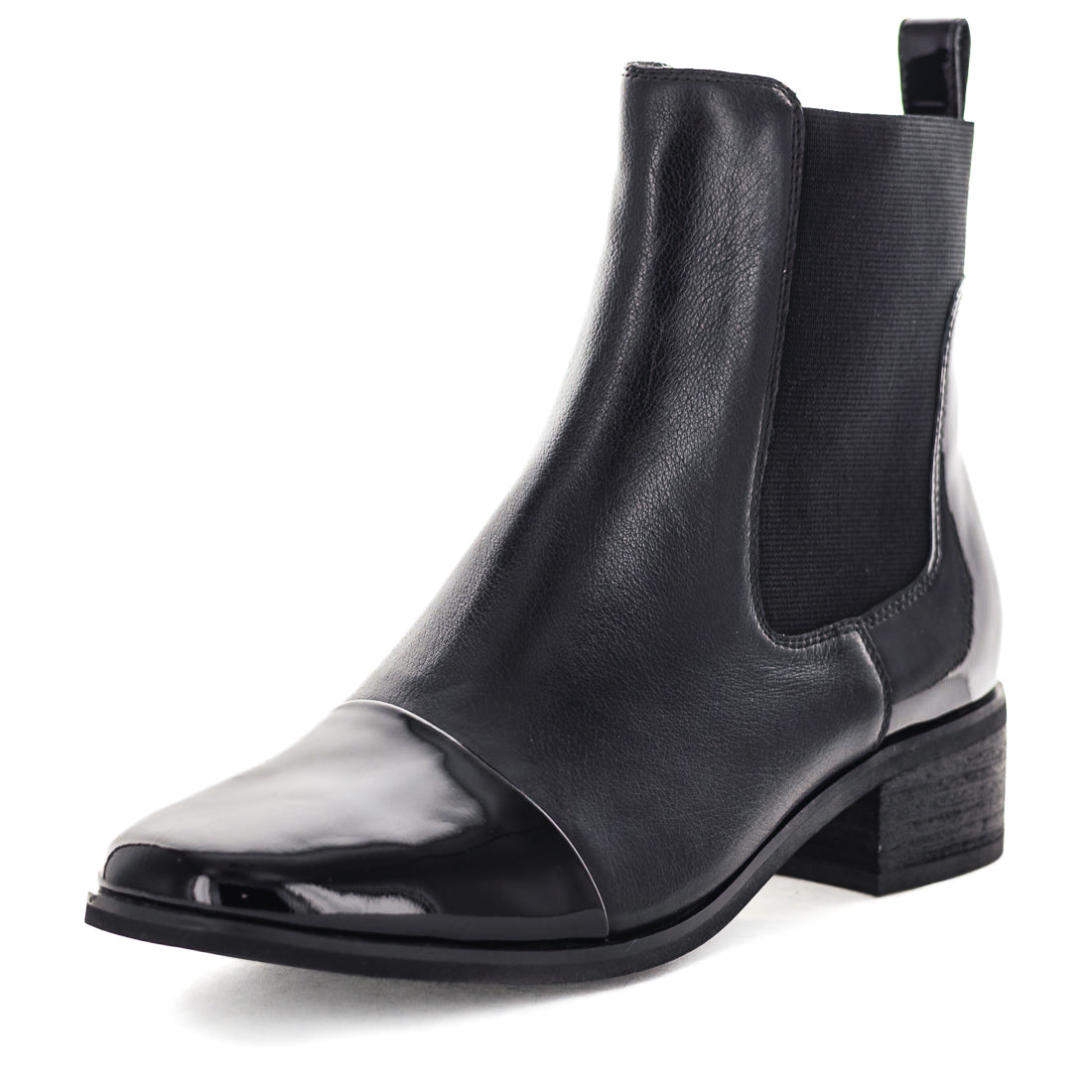 Hetti-BLKSMP-02 Zola Hearty Womens Boots - Black Patent (9013626110175)