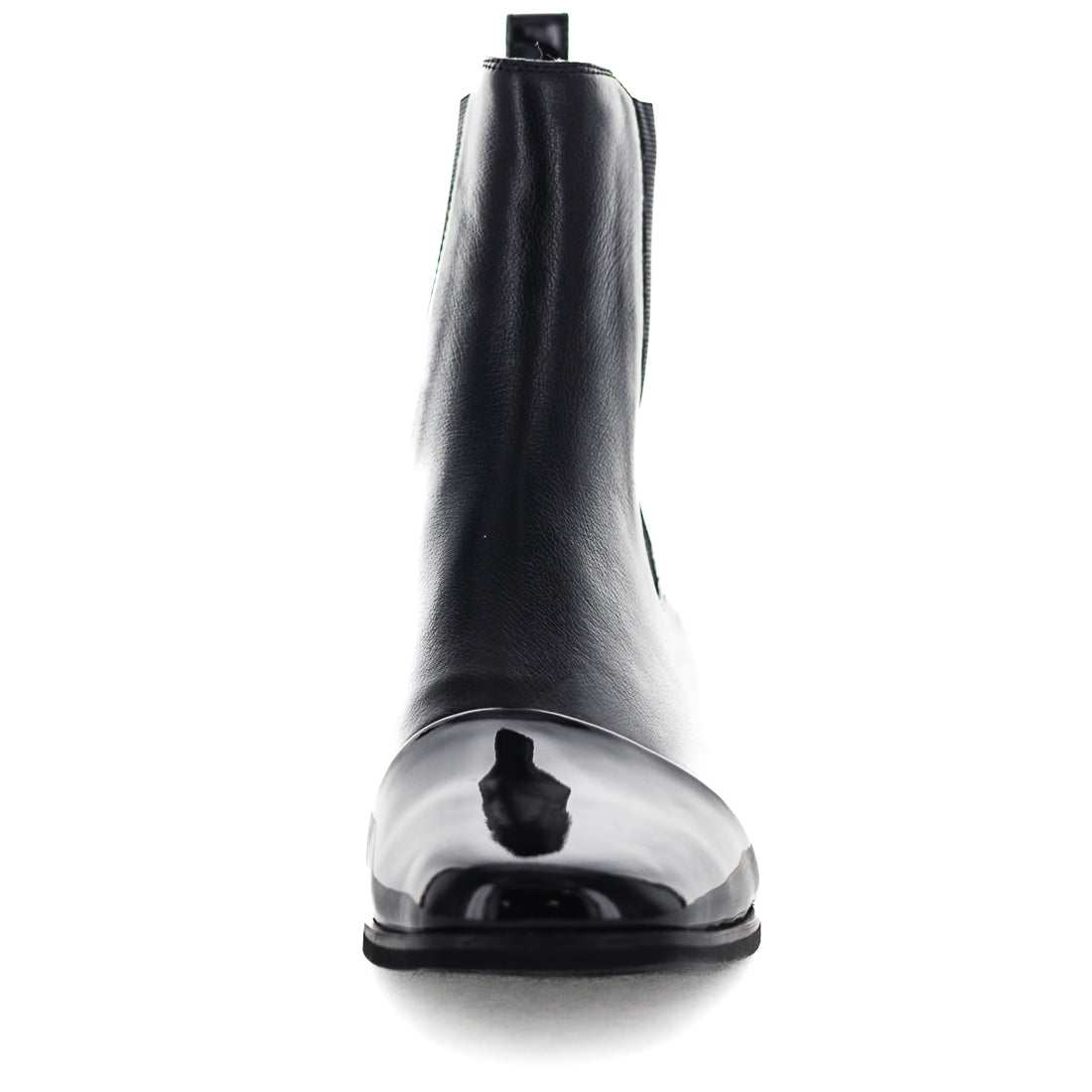 Zola Hearty Womens Boots - Black Patent (9013626110175)