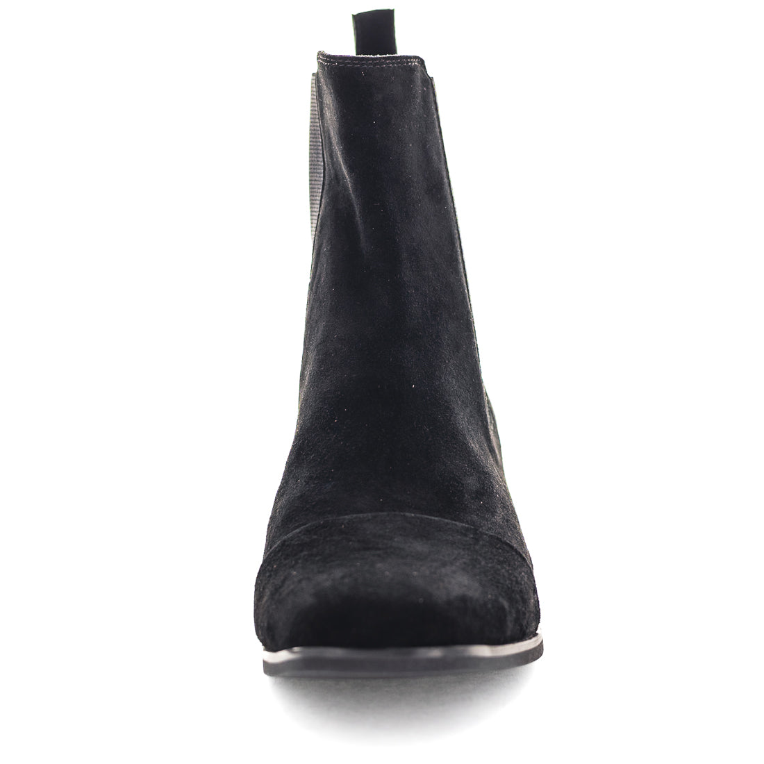 Zola Hearty Womens Boots - Black Suede (9014769713375)