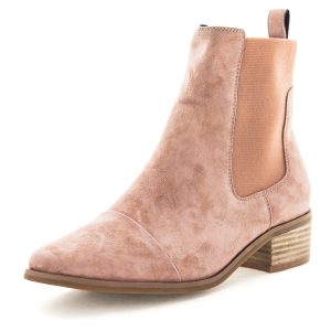 Zola Hozel Womens Boots - Rose Suede (9014763225311)