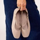 Zola Hivanna Womens Flats - Taupe (9022258610399)