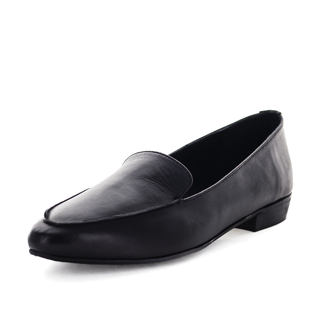 Hozel-BLK-02 Zola Hozel Womens Slip Ons - Black (9014762864863)