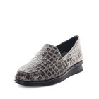 Aerocushion Maisy Womens Wedges - Grey Croc (8990246928607)