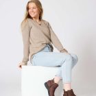 Aerocushion Marcella Womens Slip Ons - Brown Brushed (9008277979359)