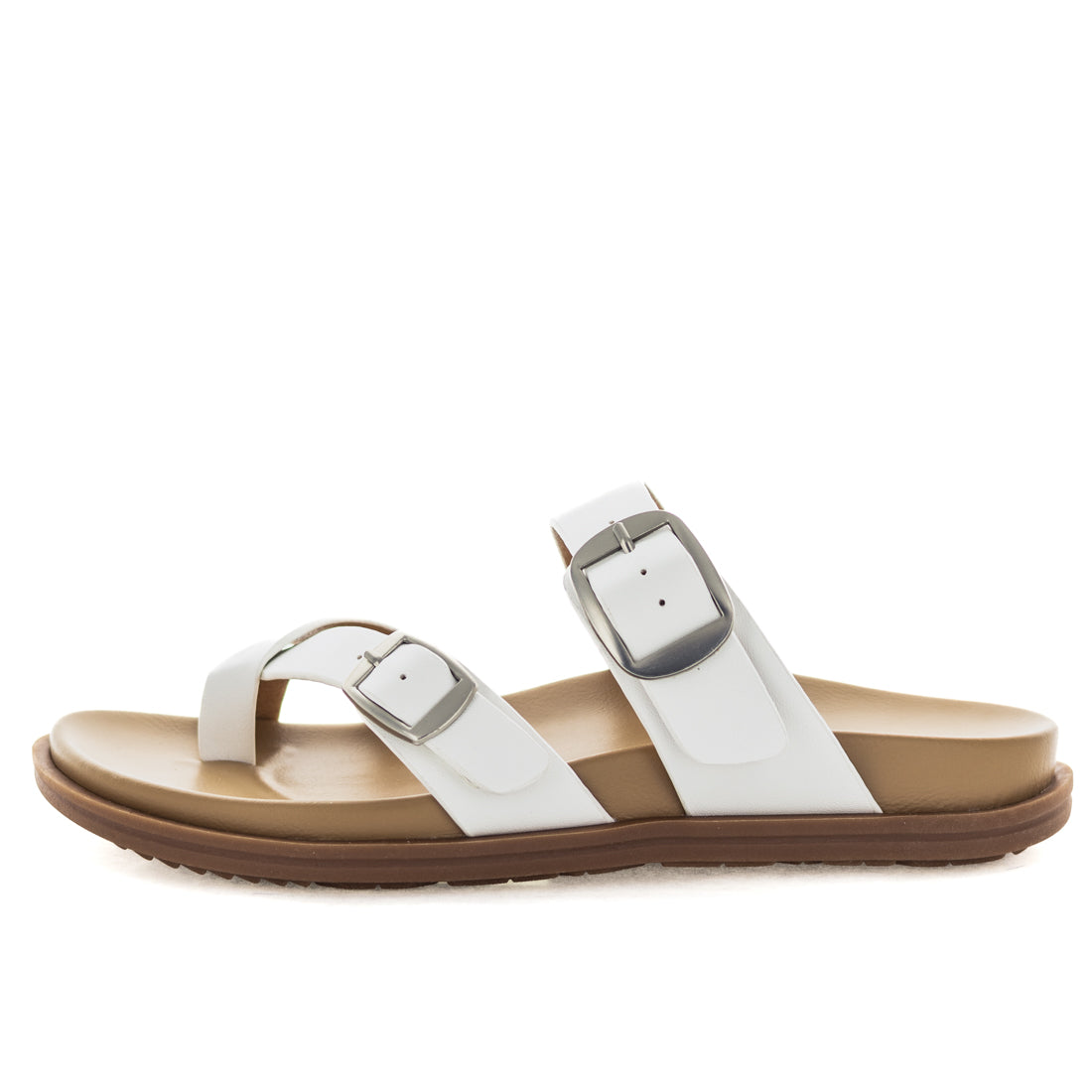 Aerocushion Margo Womens Sandals - White (9148170698975)