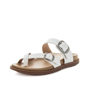 Aerocushion Margo Womens Sandals - White (9148170698975)