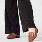 Aerocushion Mariana Women's Wedges - Tan Smooth (8990245716191)