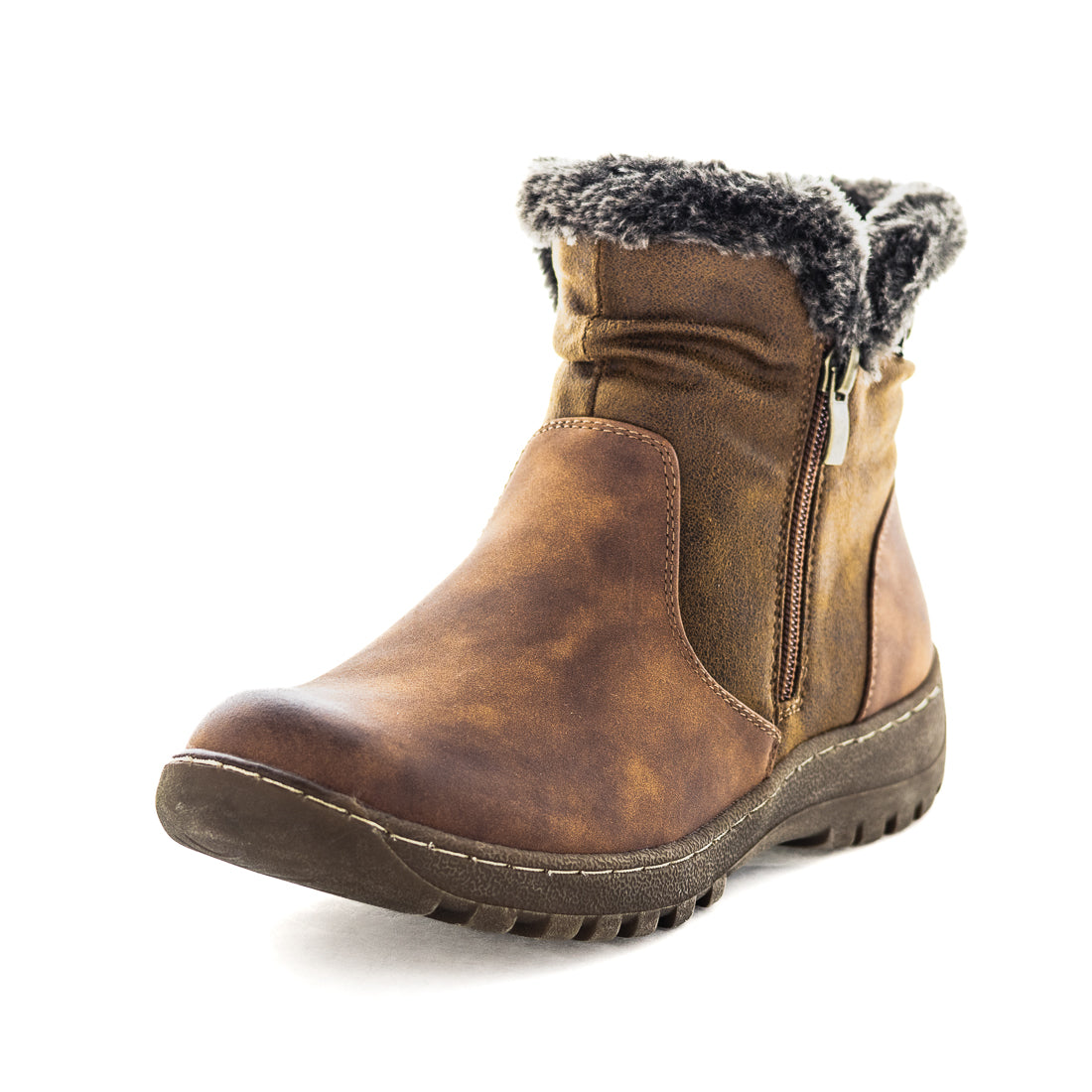 Marsha-BRW-02 Aerocushion Marsha Womens Boots - Brown (9013626044639)