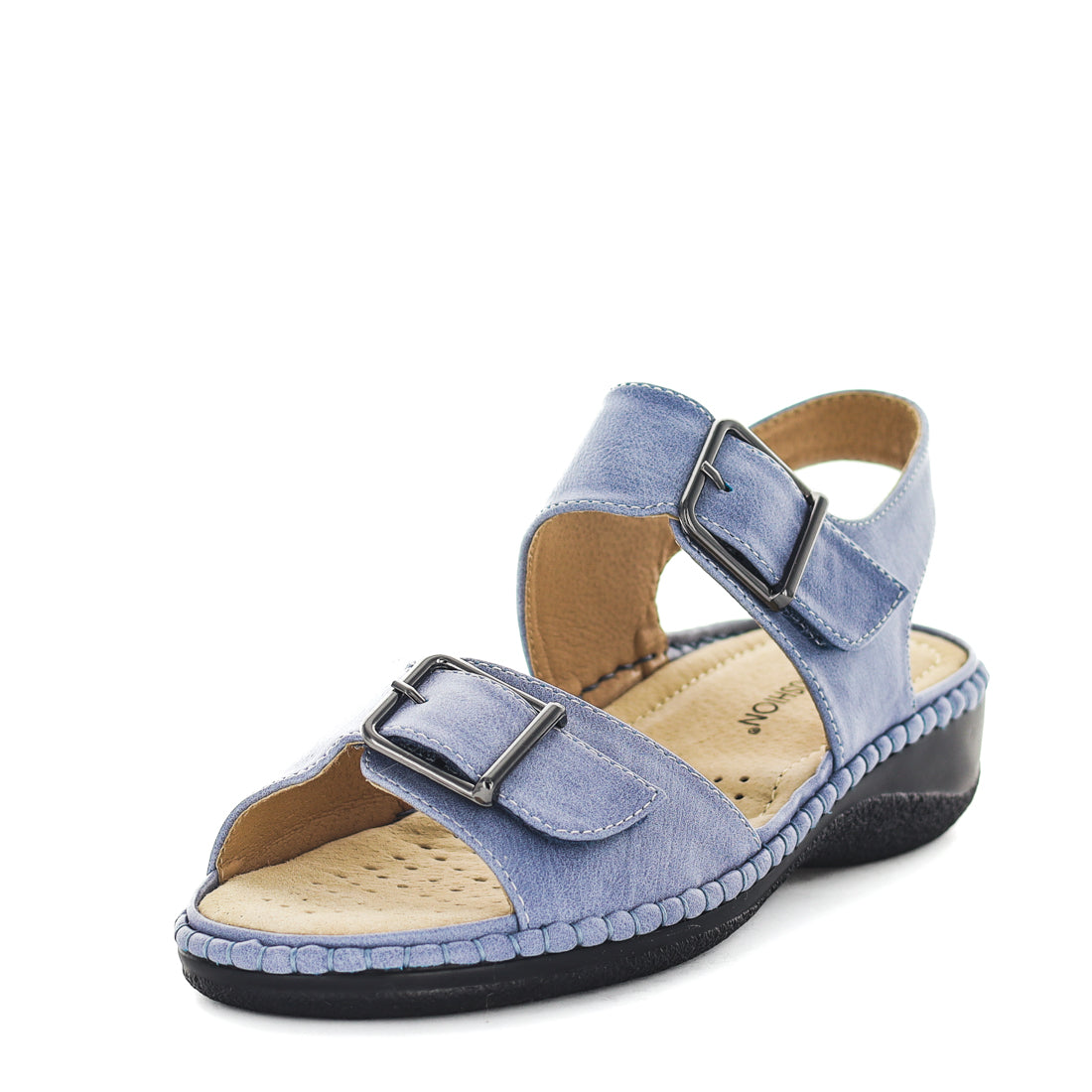 Must-BLU-02 Aerocushion Must Womens Sandals - Blue (9043147194591) (8788794245343)