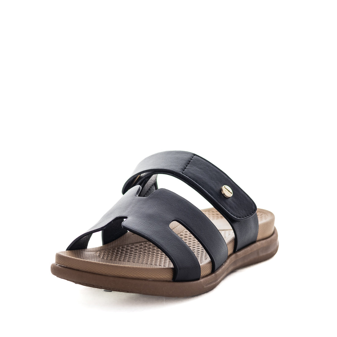 Myra-BLK-02 Aerocushion Myra Womens Sandals - Black (9148170567903)