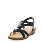 Aerocushion Myth Womens Sandals - Black (9043147063519) (8773057839327)