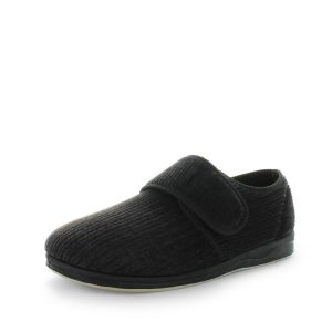 Panda Eli Men's Slippers - Black Cord (9005719388383)