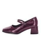 Wilde Sayge Womens Heels - Wine Patent (8998794428639)